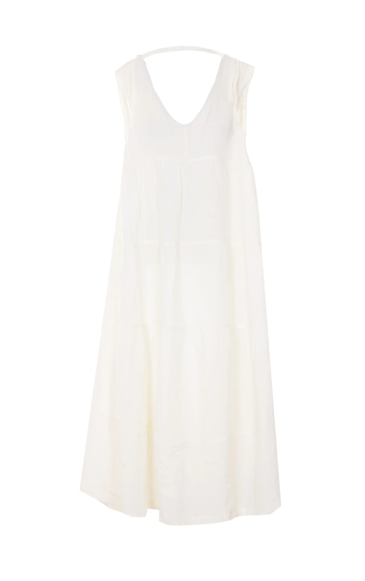 MAURIZIO Dresses White Linen