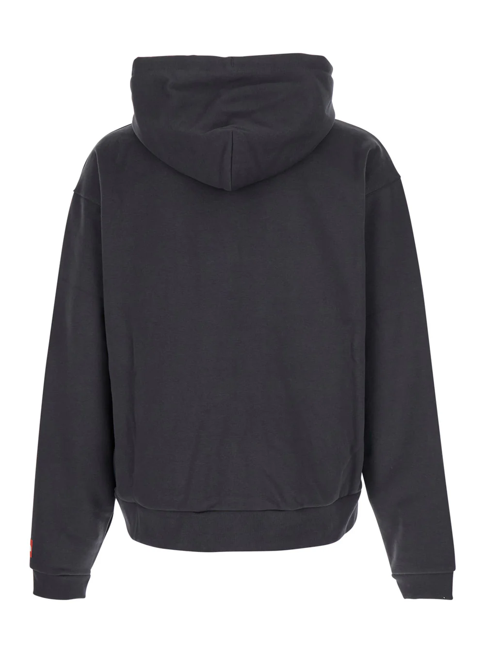 The North Face Grey Hoodie with Logo on Sleeve in Cotton Man Sweatshirts