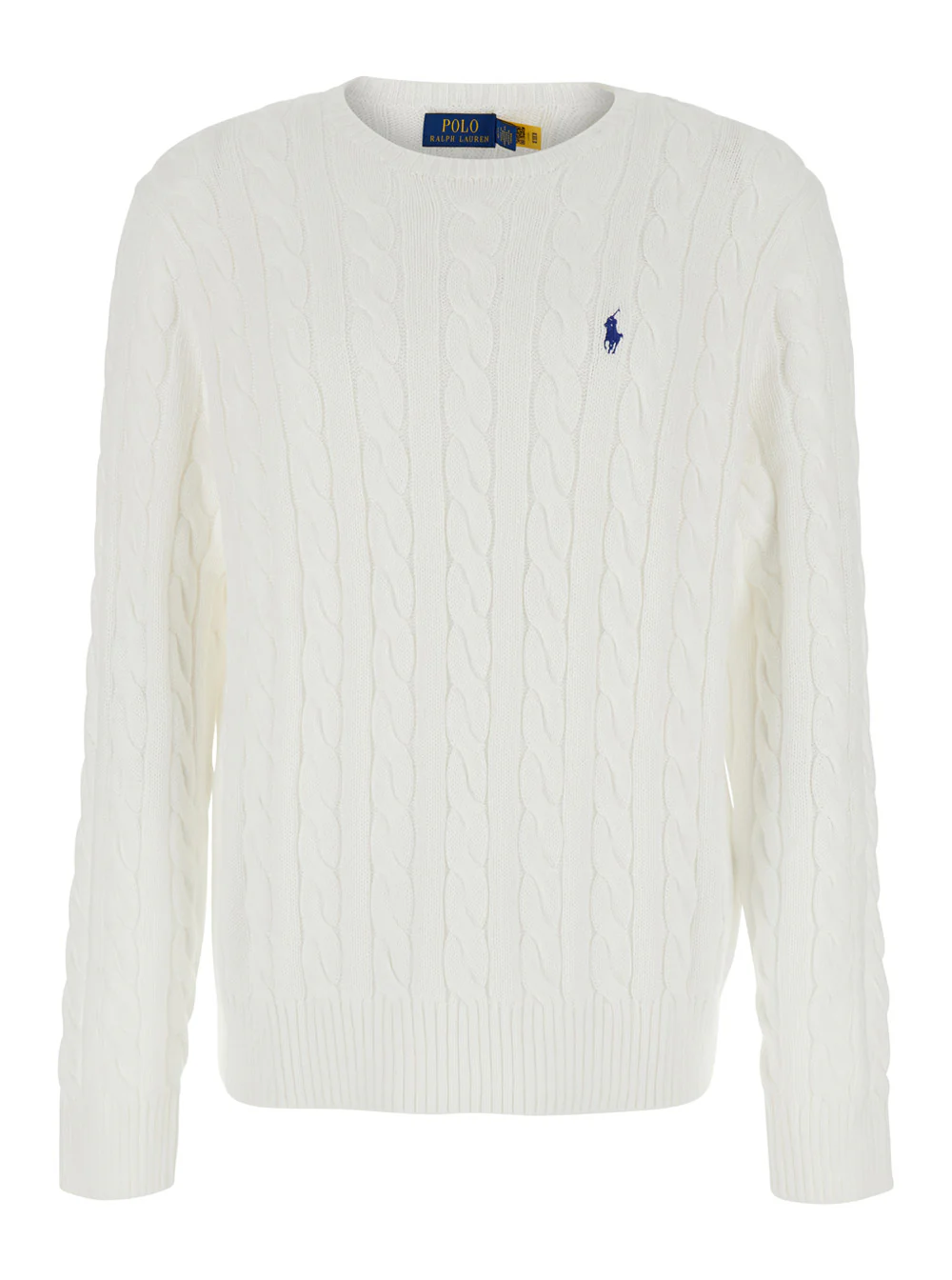 Polo Ralph Lauren TRECCIA IN COTONE White Cotton Jersey