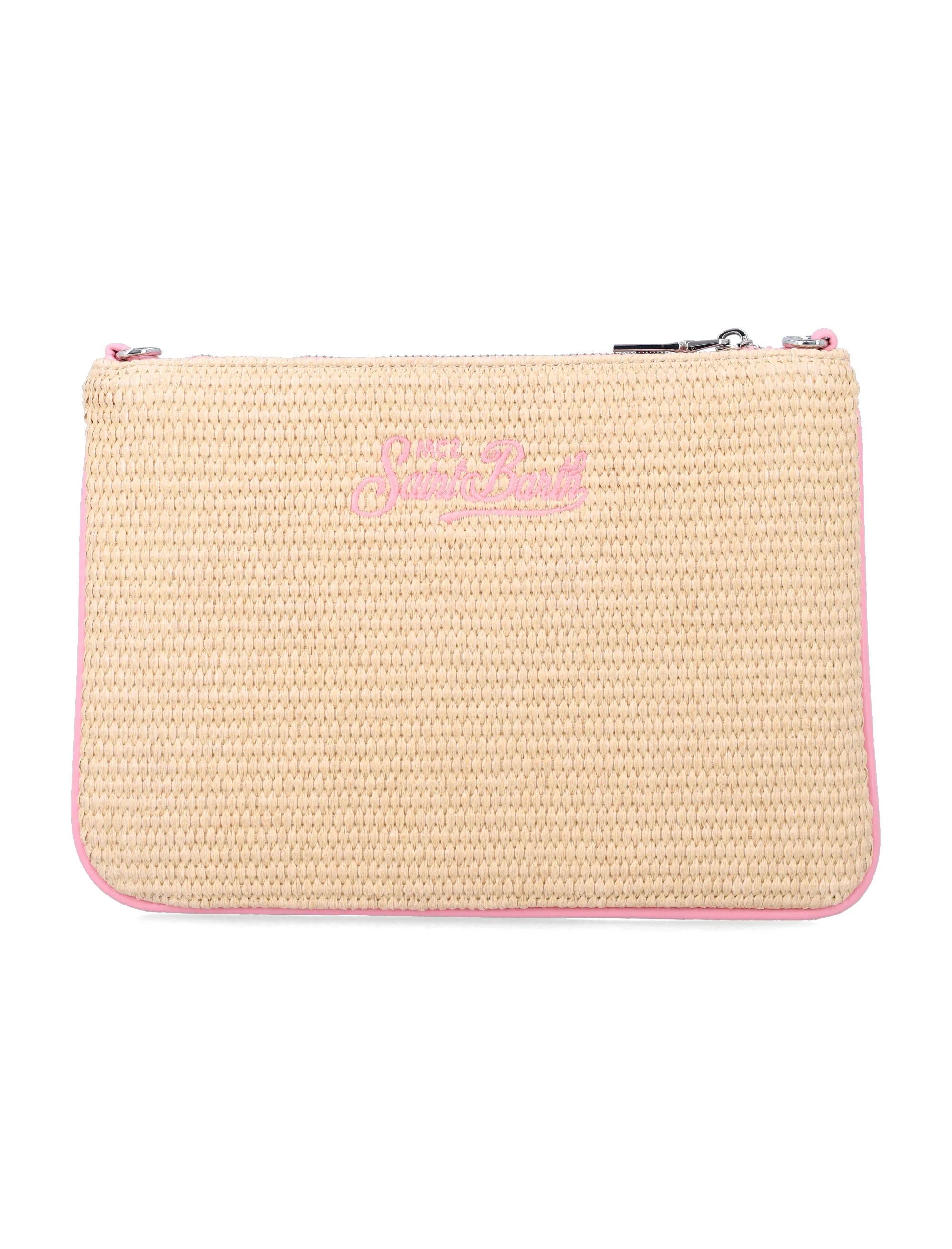 Mc2 Saint Barth Parisienne Girls Mini Pouch Natural Pink Polypropylene
