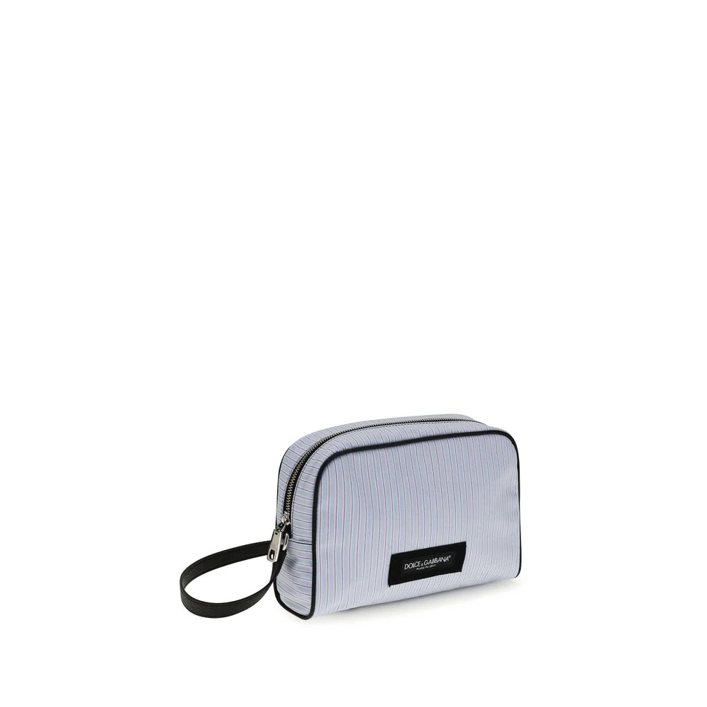Dolce & Gabbana Blue Cotton Handbag Bag