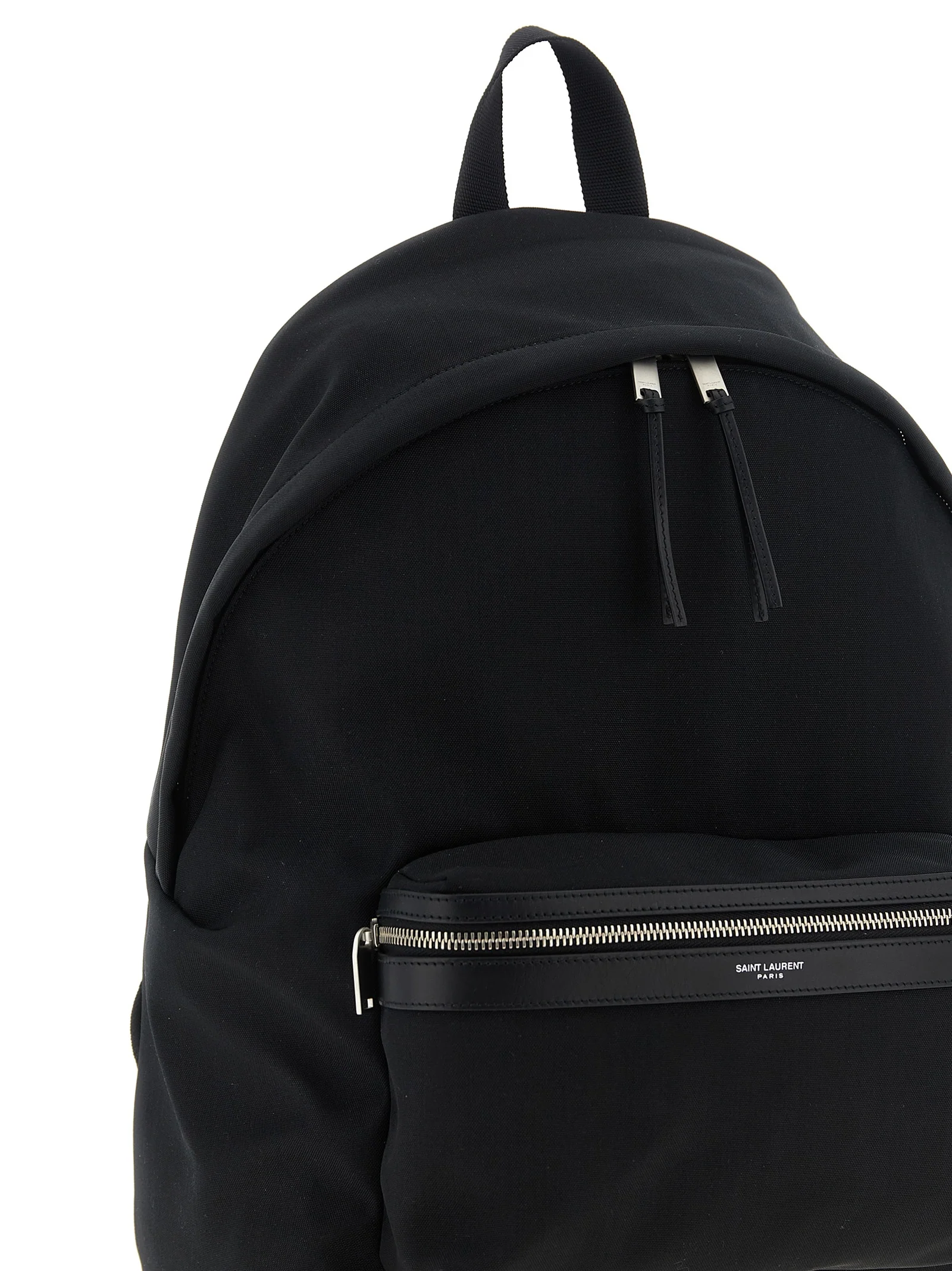 Saint Laurent Black Polyamide Backpack