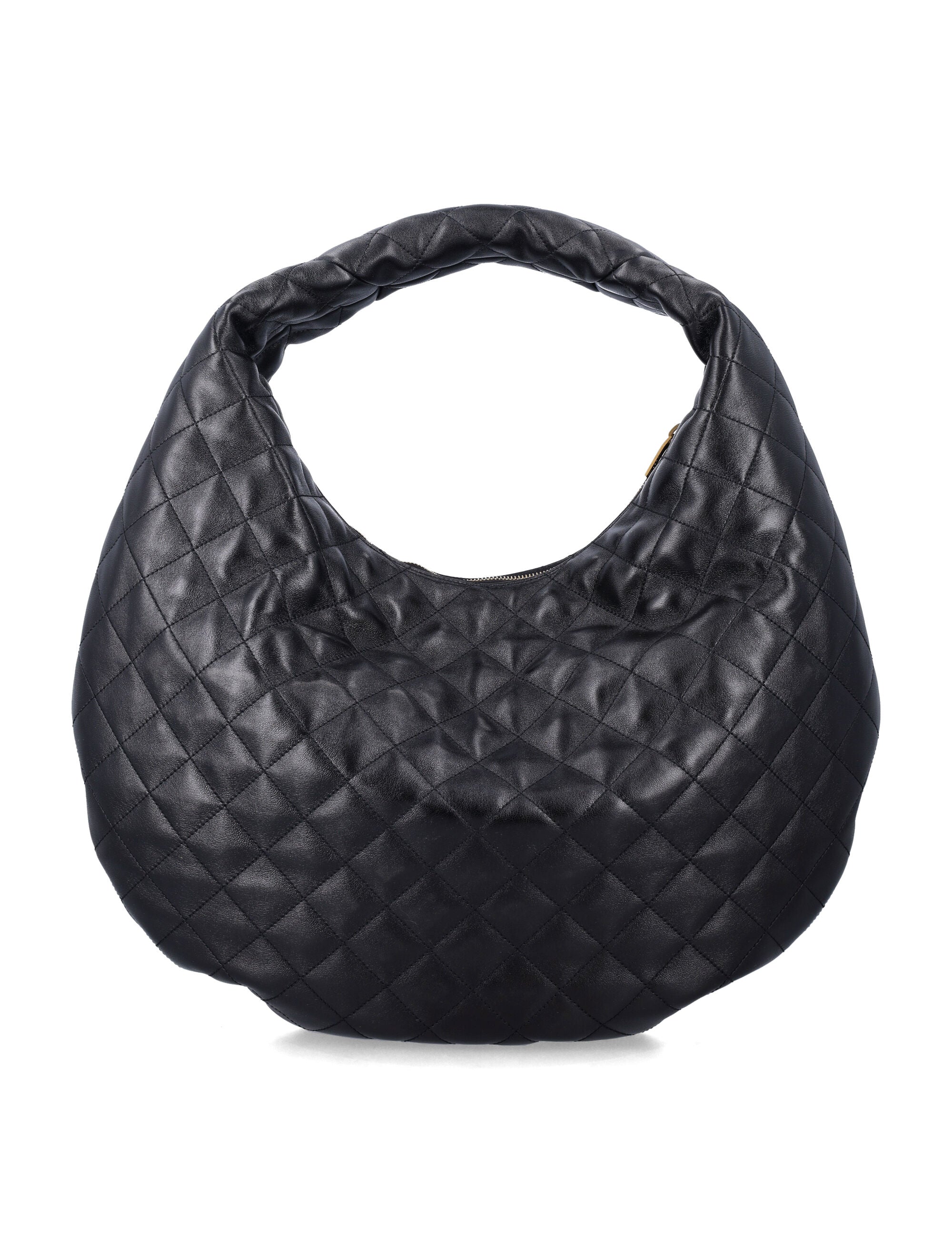 Saint Laurent Icare quilted hobo bag Black Lambskin Tote