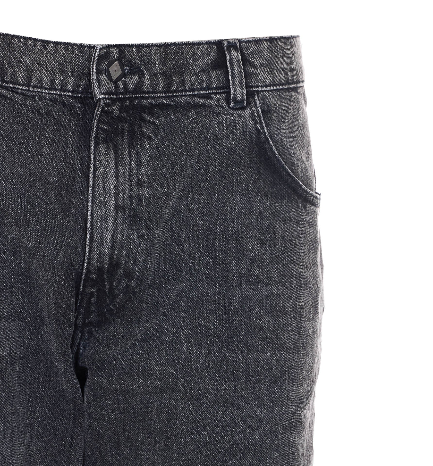 AMISH Jeans Black Cotton