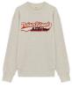 Autry Grey Crewneck Sweatshirt with Print on the Front and Ribbed Trims in Cotton Man Sweatshirts