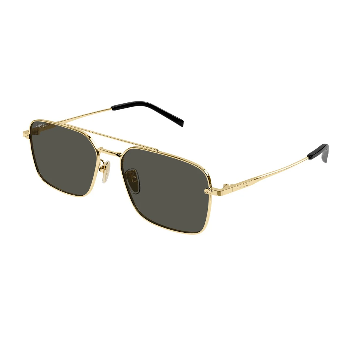 Gucci Gg1957sa Linea Institutional Logo Gold Metallo Sunglasses