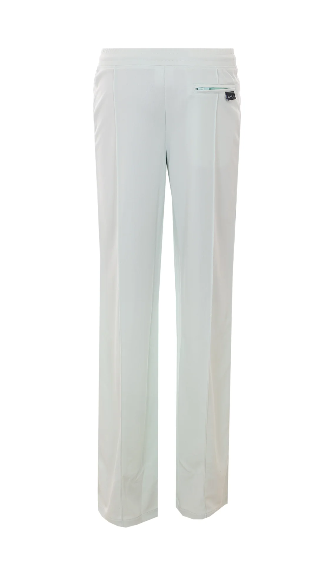 Courreges Trousers Green Polyester