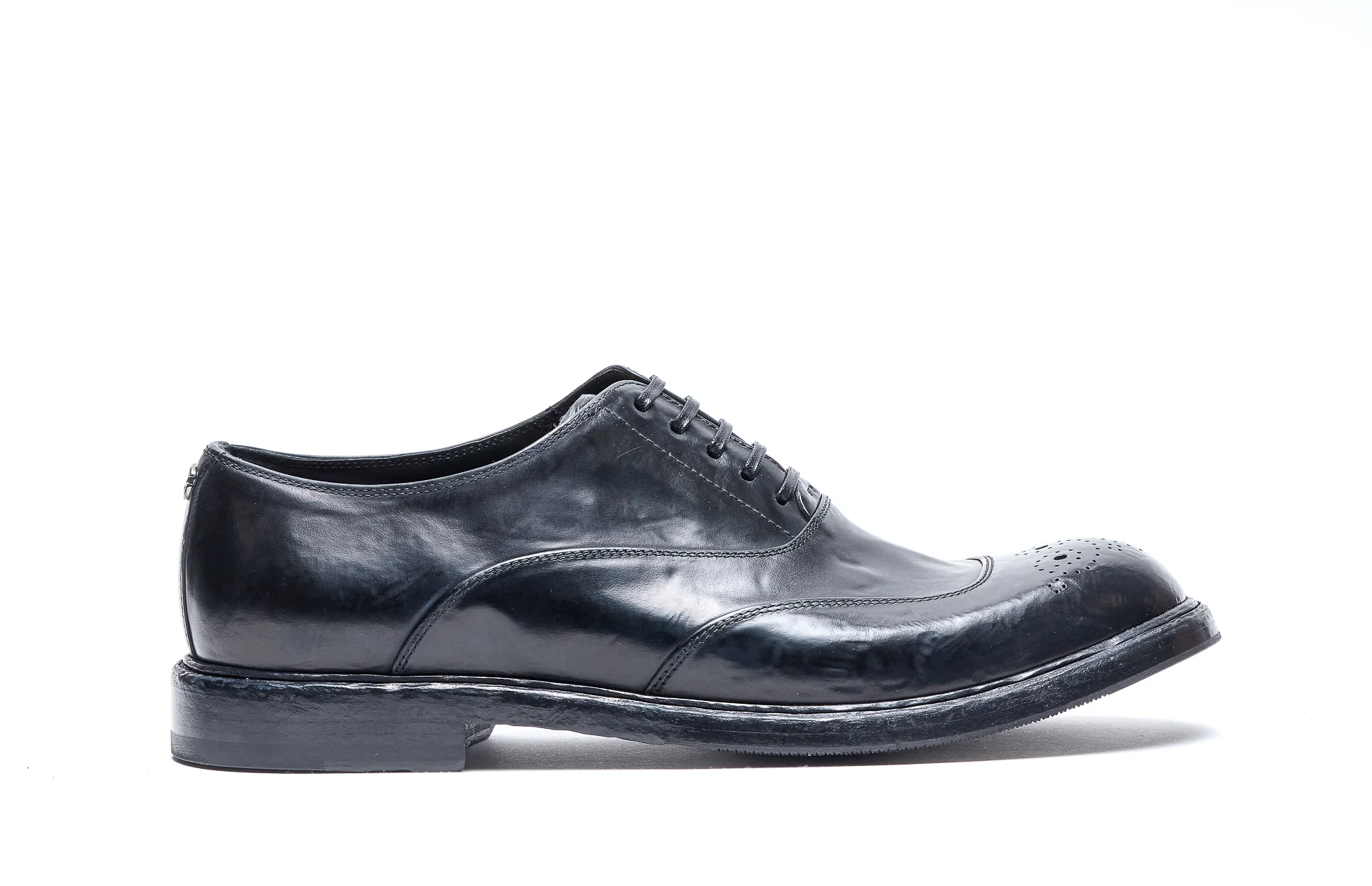 Dolce & Gabbana Flat shoes Black Leather