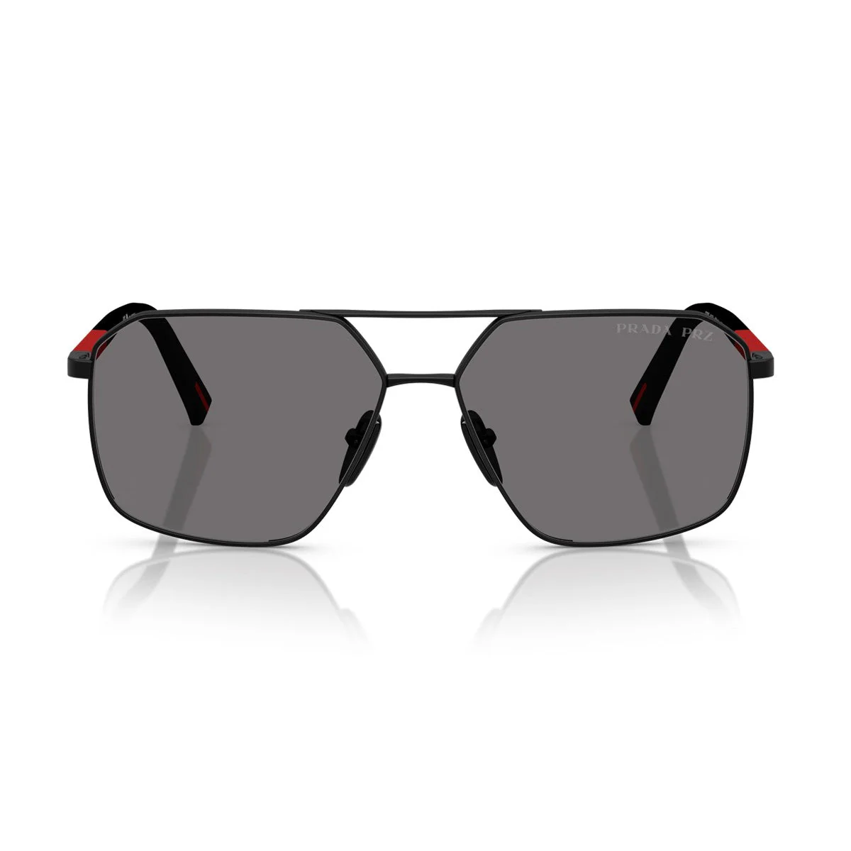 Prada Linea Rossa Ps A50s Black Acciaio Sunglasses