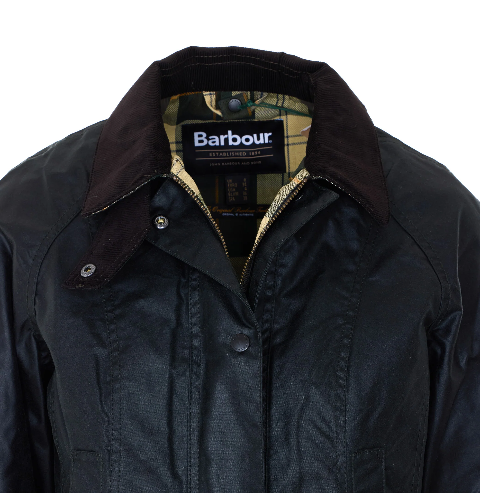 Barbour Jackets Blue Waxed Cotton
