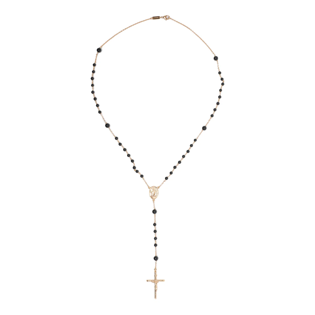 Dolce & Gabbana Bijoux Black Brass Stone