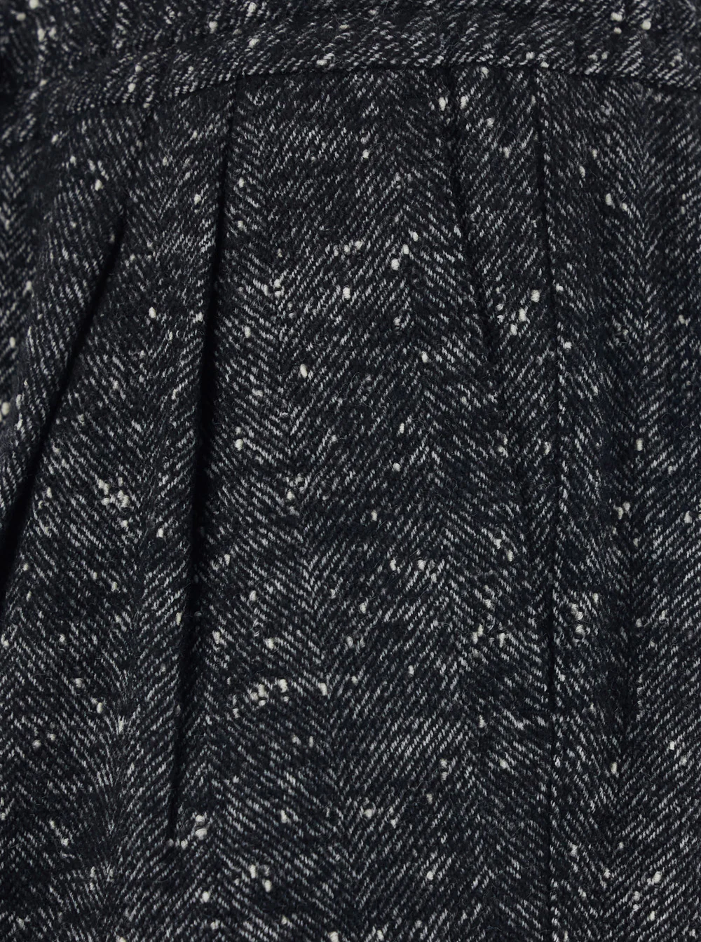 Dolce & Gabbana Dark Grey Trousers with Elasticated Waist Drawstring in Wool Blend Man Polyamide Virgin