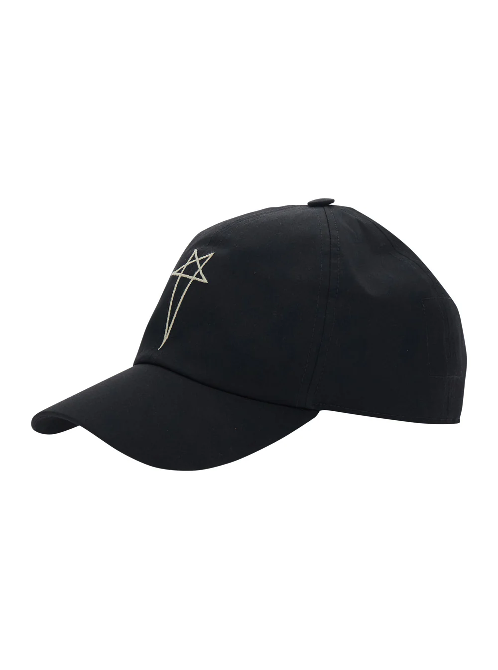 Drkshdw Embroidered Visor Cap - Black Cotton Hat For Men Elastane And Gloves