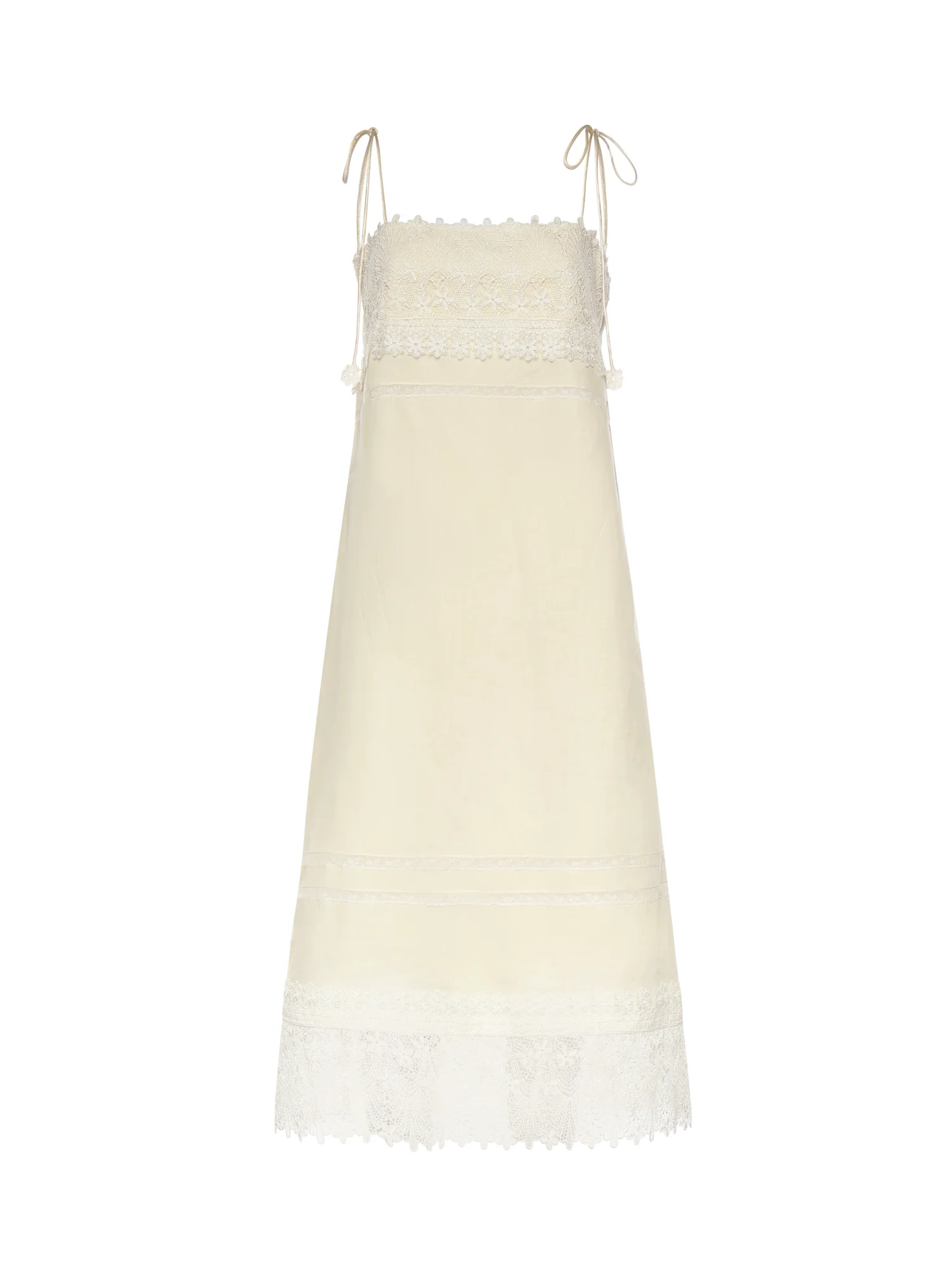 Valentino Garavani Dresses White Linen
