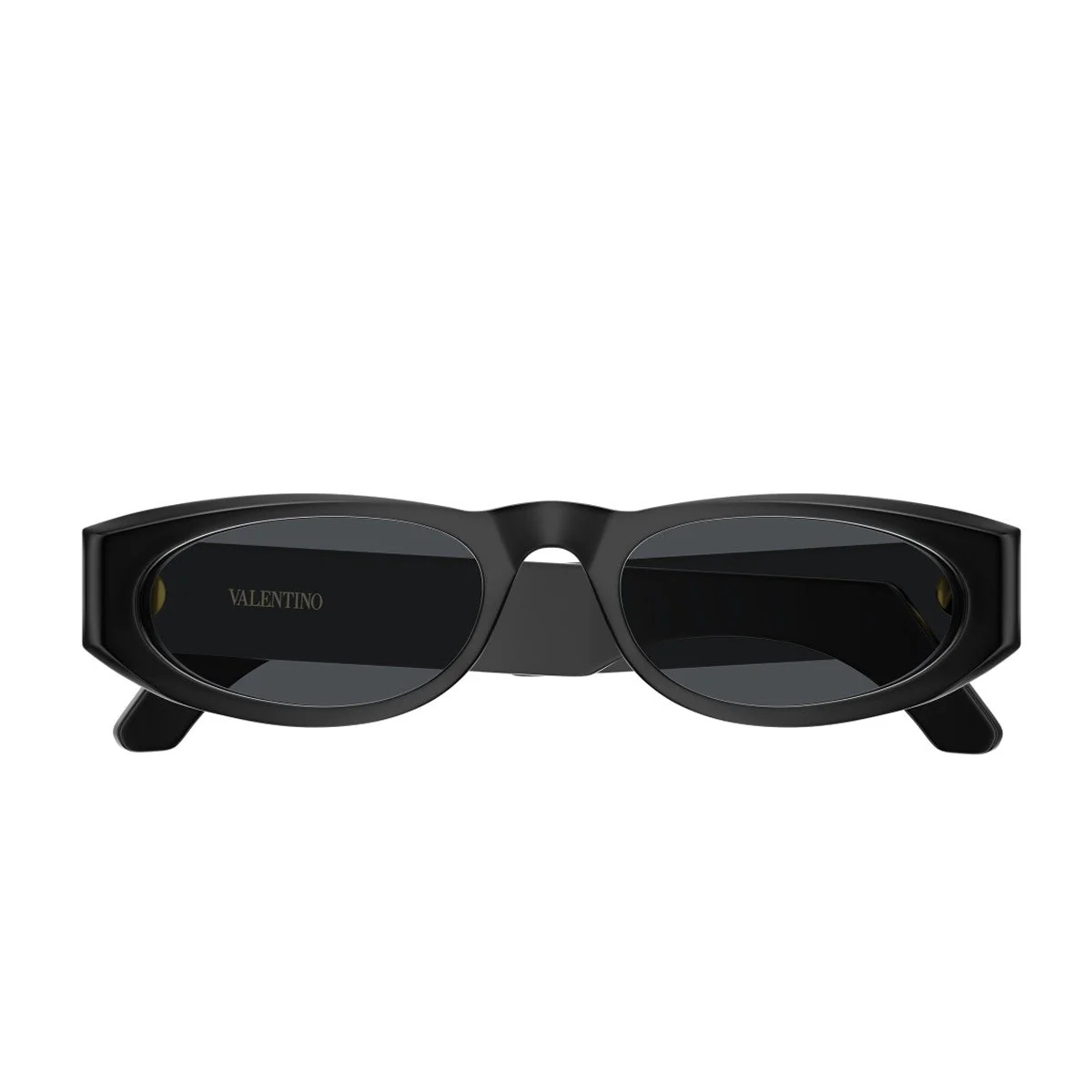 Ottica Lucciola Valentino Vg0007s Linea V Logo Black / Grey Acetato Riciclato Sunglasses
