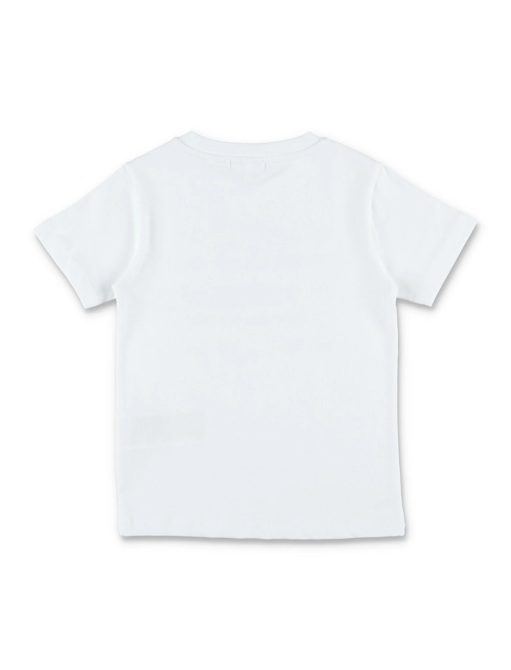 Lacoste Kids Multi-Logo Cotton T-Shirt White Organic Combed
