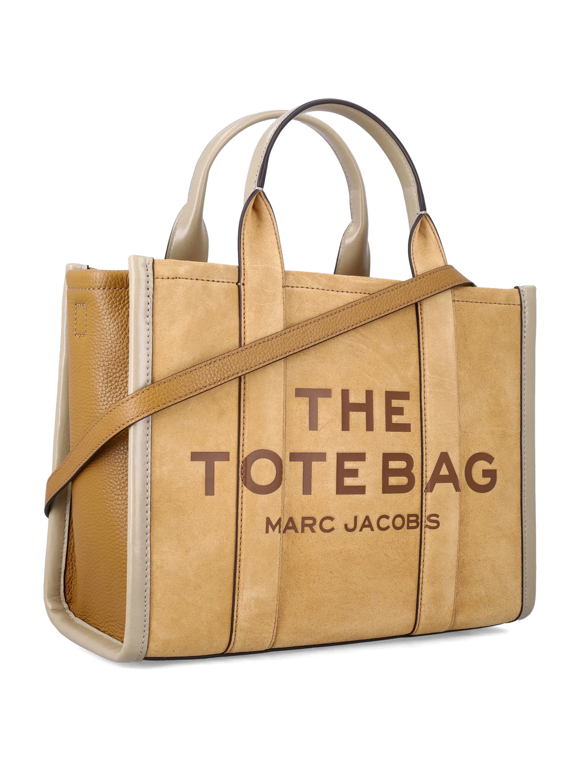 Marc Jacobs The Suede medium Tote bag Sahara Cow Leather