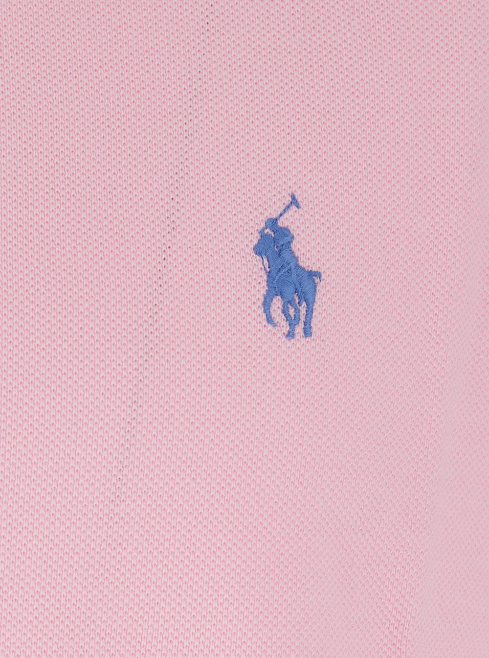 Polo Ralph Lauren Slim Fit Pink Polo Shirt With Classic Collar And Pony Embroidery On The Front Cotton For Men Tshirts