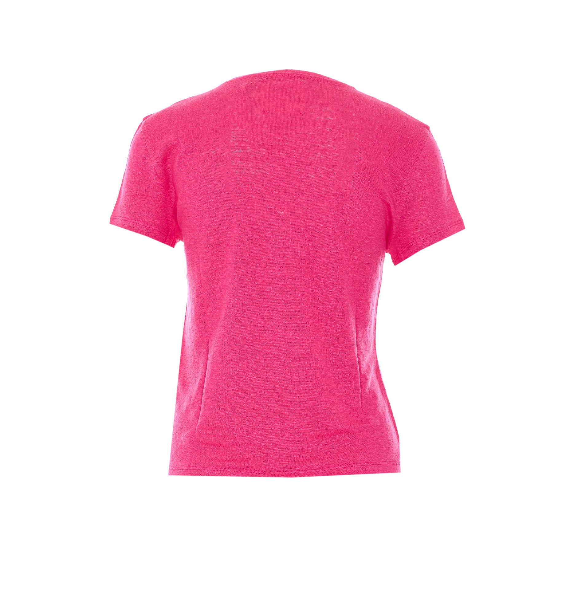 Not Shy T-Shirts And Polos Fuchsia Linen