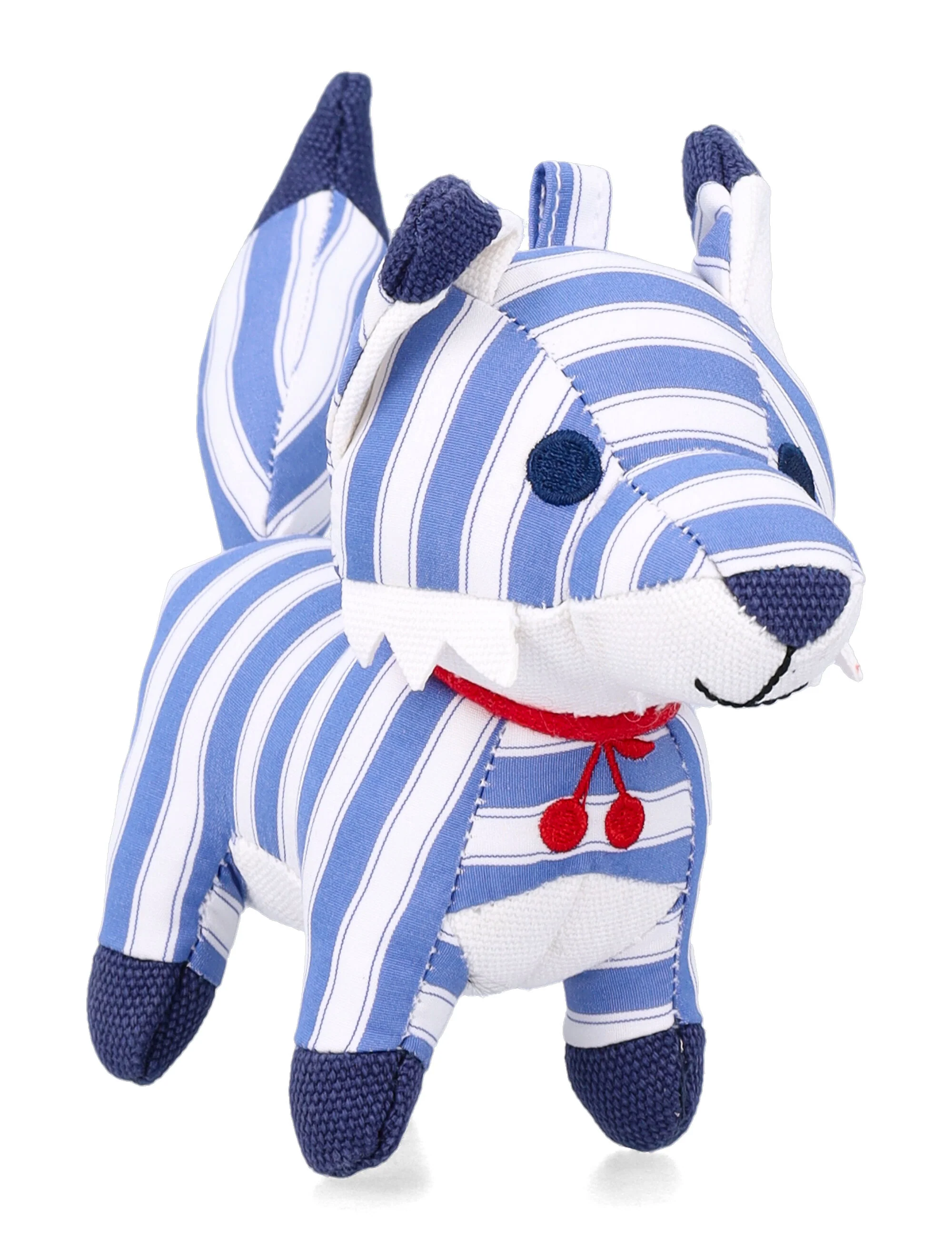 Bonpoint X Maison Kitsuné Girls Fox Plush Toy L.blue Cotton Lining