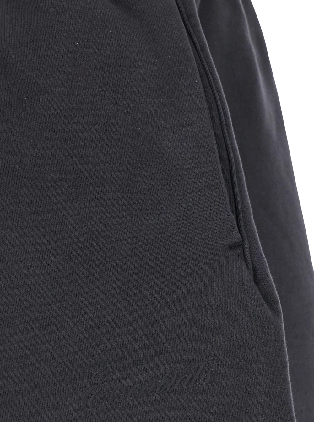 Fear Of God SIGNATURE CLASSIC SHORT ESSENTIALS Black Cotton And Bermuda