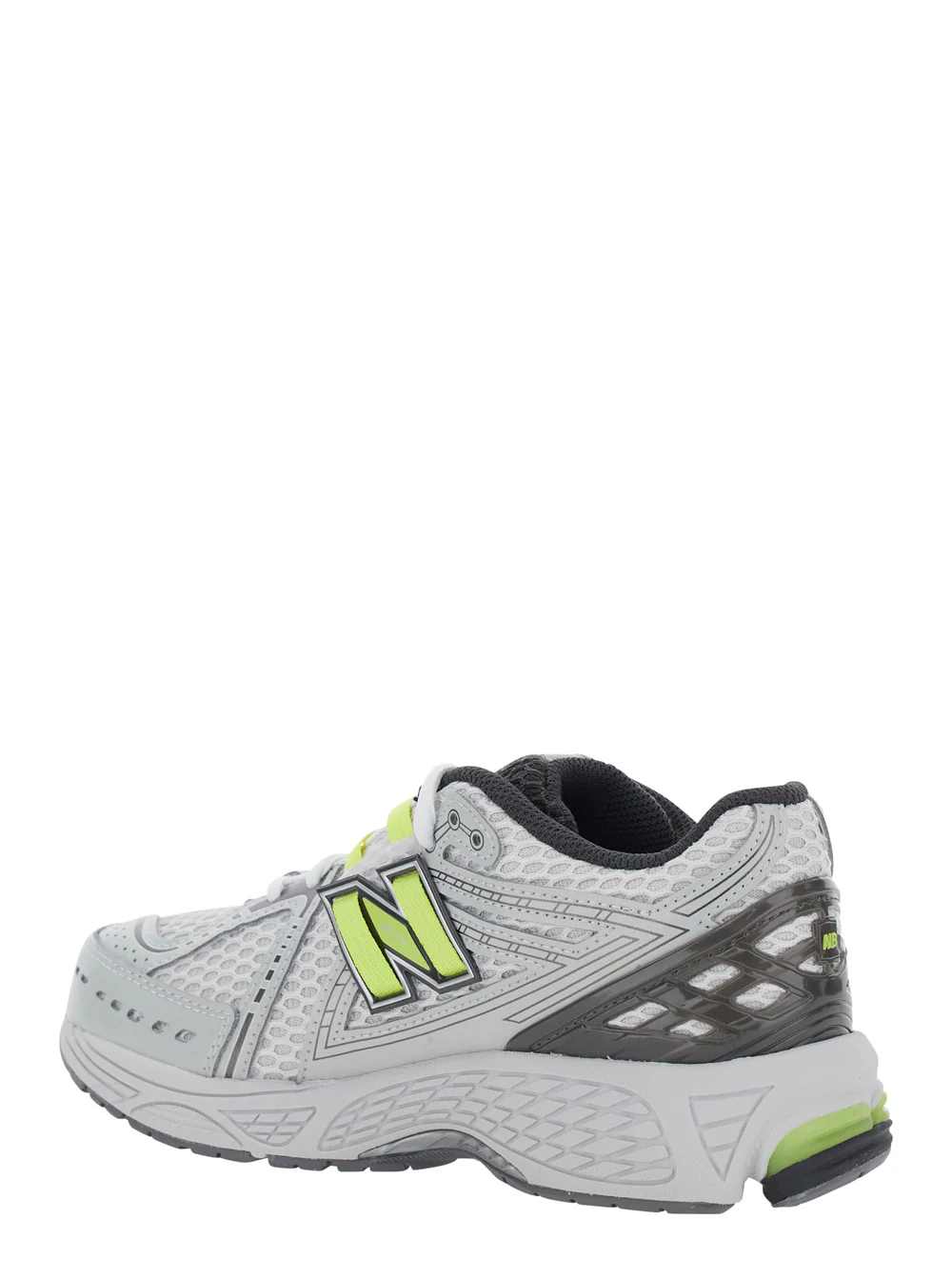 New Balance Kids Gray Sneakers 1906 with Synthetic Upper and Rubber Sole for Men Grey