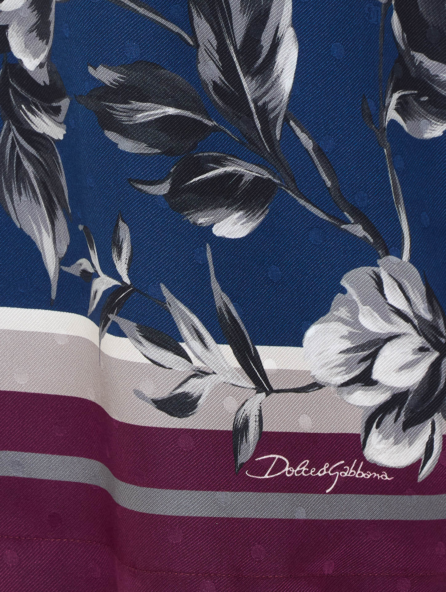 Dolce & Gabbana Shirts Blue Silk