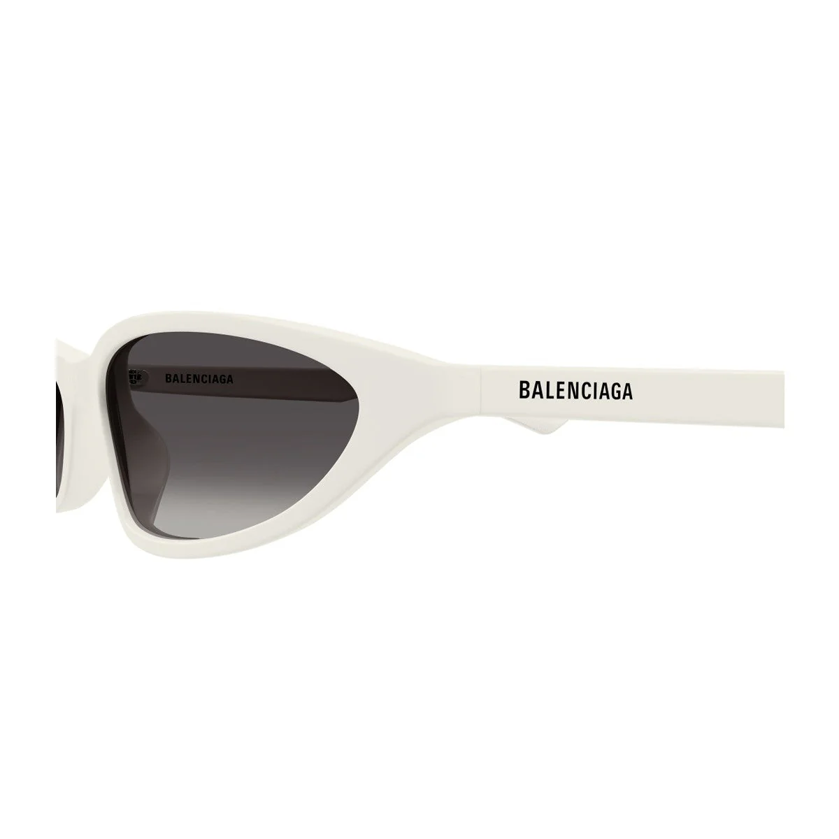 Balenciaga Bb0402s Linea Everyday White Acetato Riciclato Sunglasses
