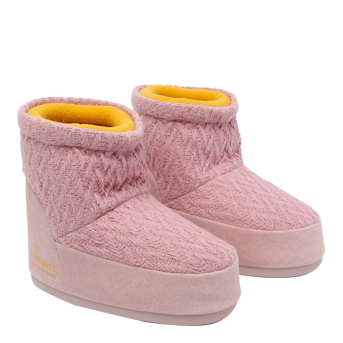 MOON BOOT X GUEST IN RESIDENCE Pink Fabric/rubber Sole