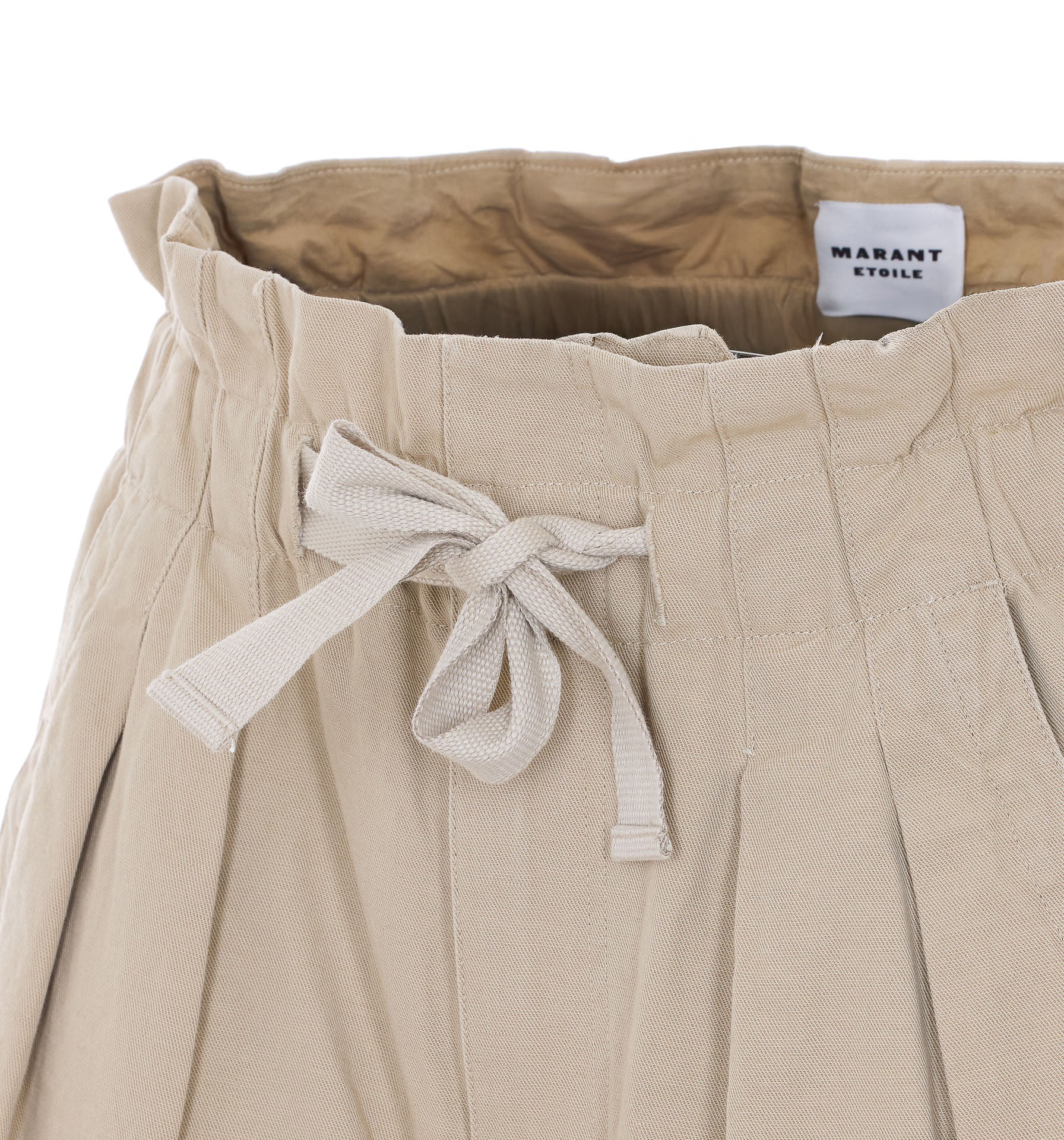 Isabel Marant Etoile Shorts Beige Cotton