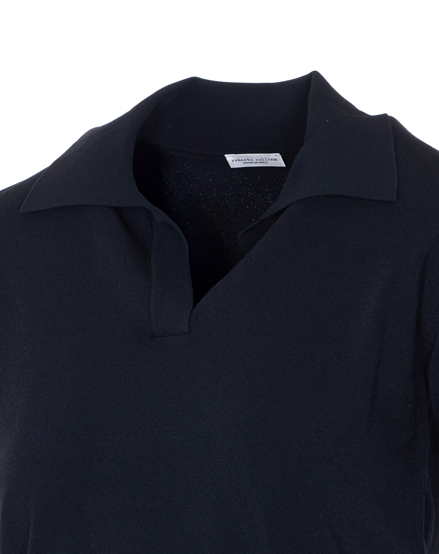Roberto Collina T-shirts and Polos Black Viscose