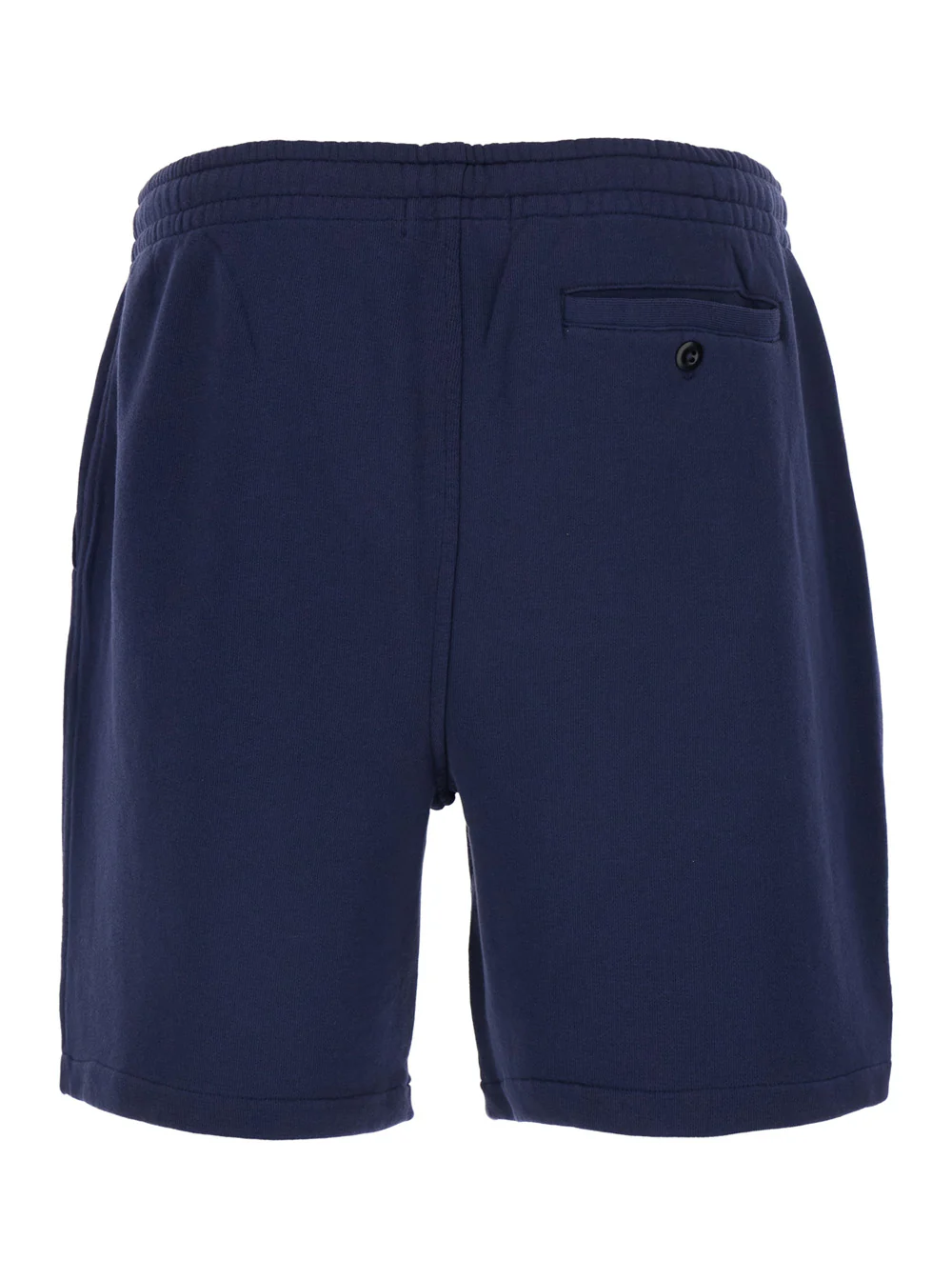 Polo Ralph Lauren Knit-Shorts Blue With Elastic Waist And Side Pockets For Men Blu Shorts Bermuda