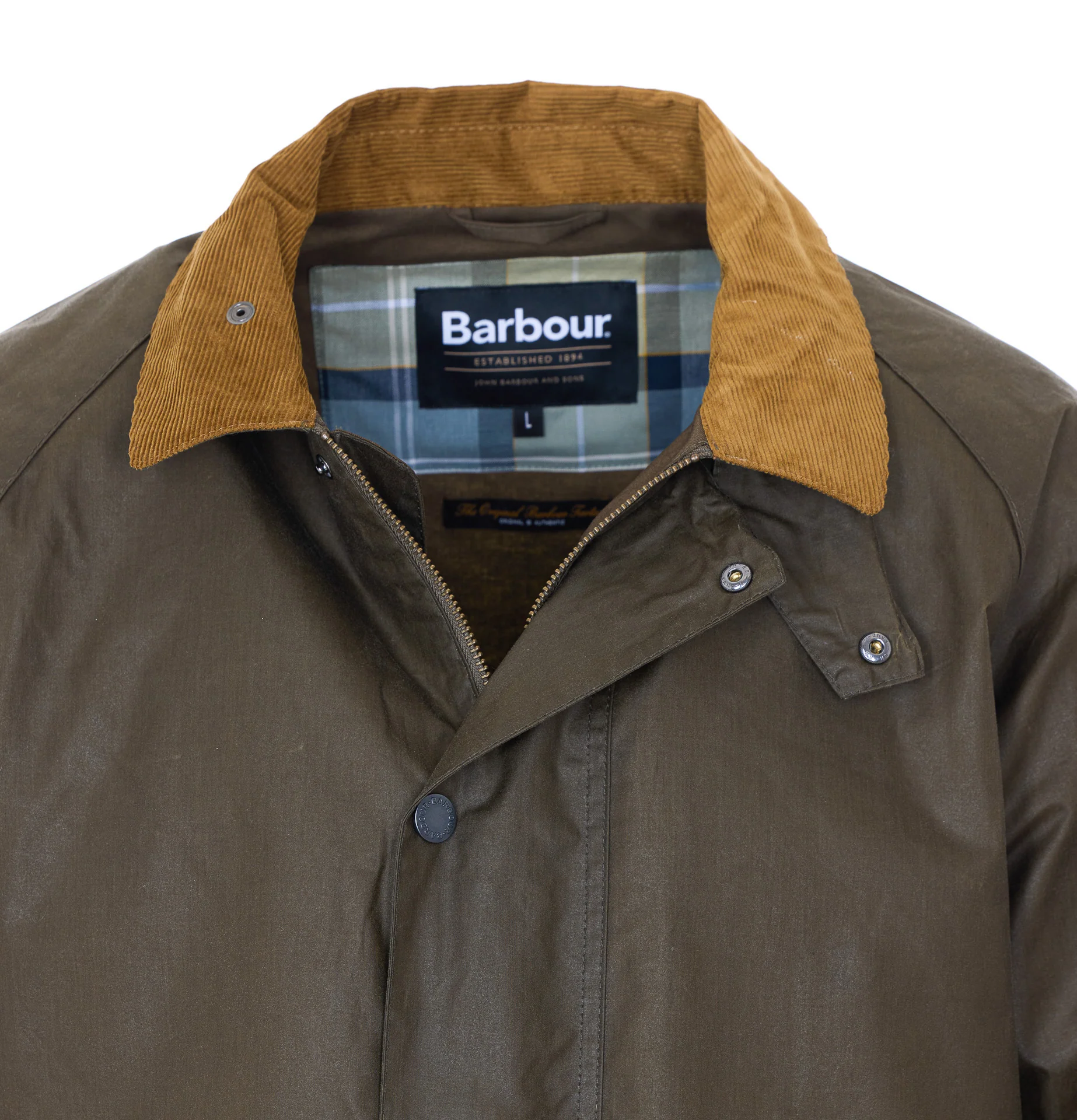 Barbour Jackets Green Waxed Cotton