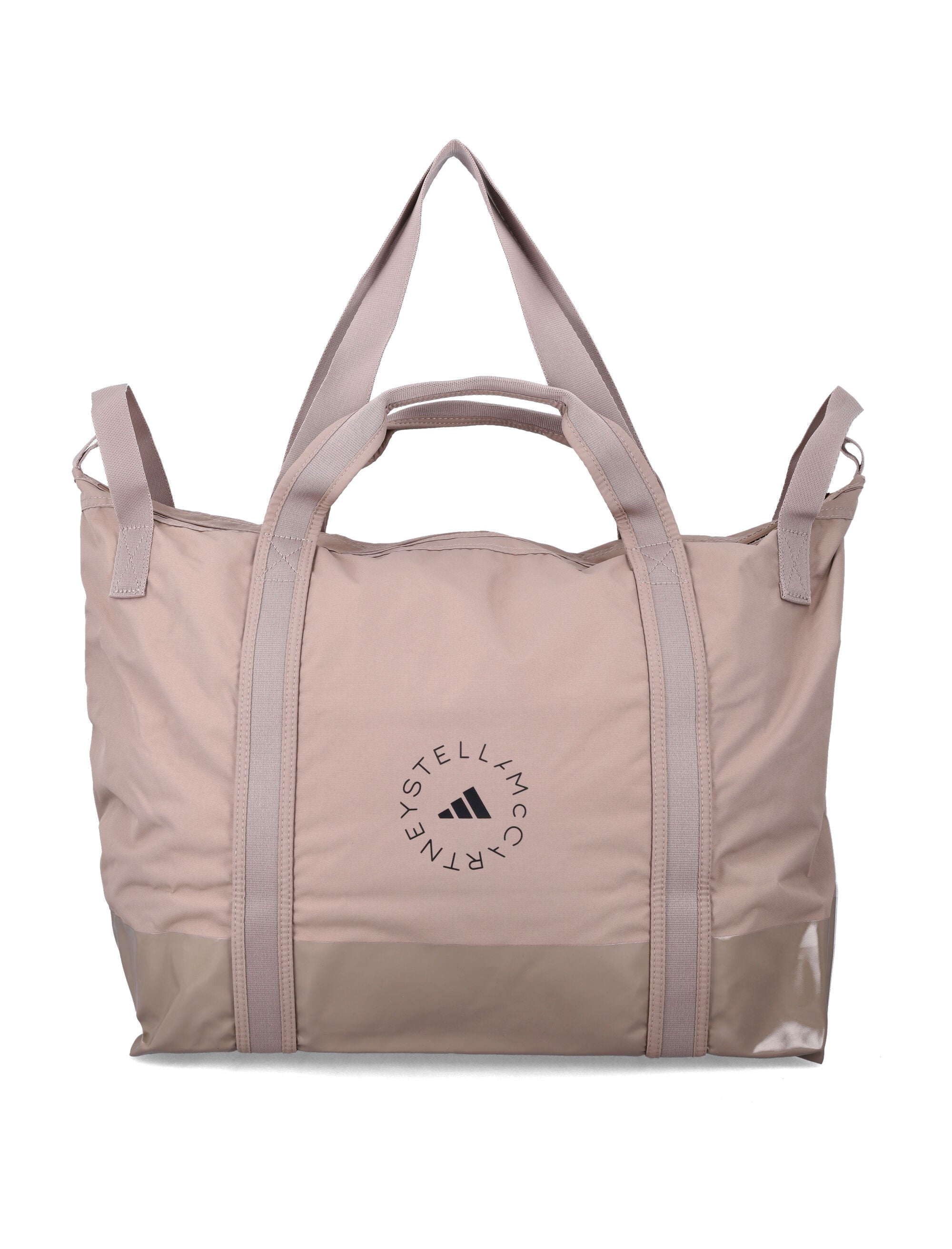 adidas by Stella McCartney versatile tote Chalky Brown Recycled Polyester