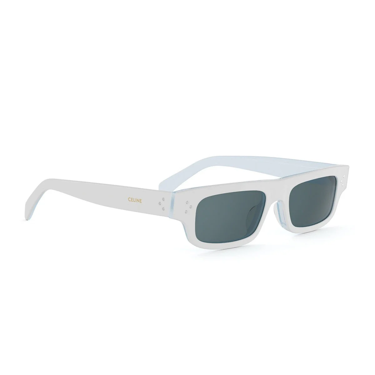 Celine 3 Dots Hd White Acetato Sunglasses