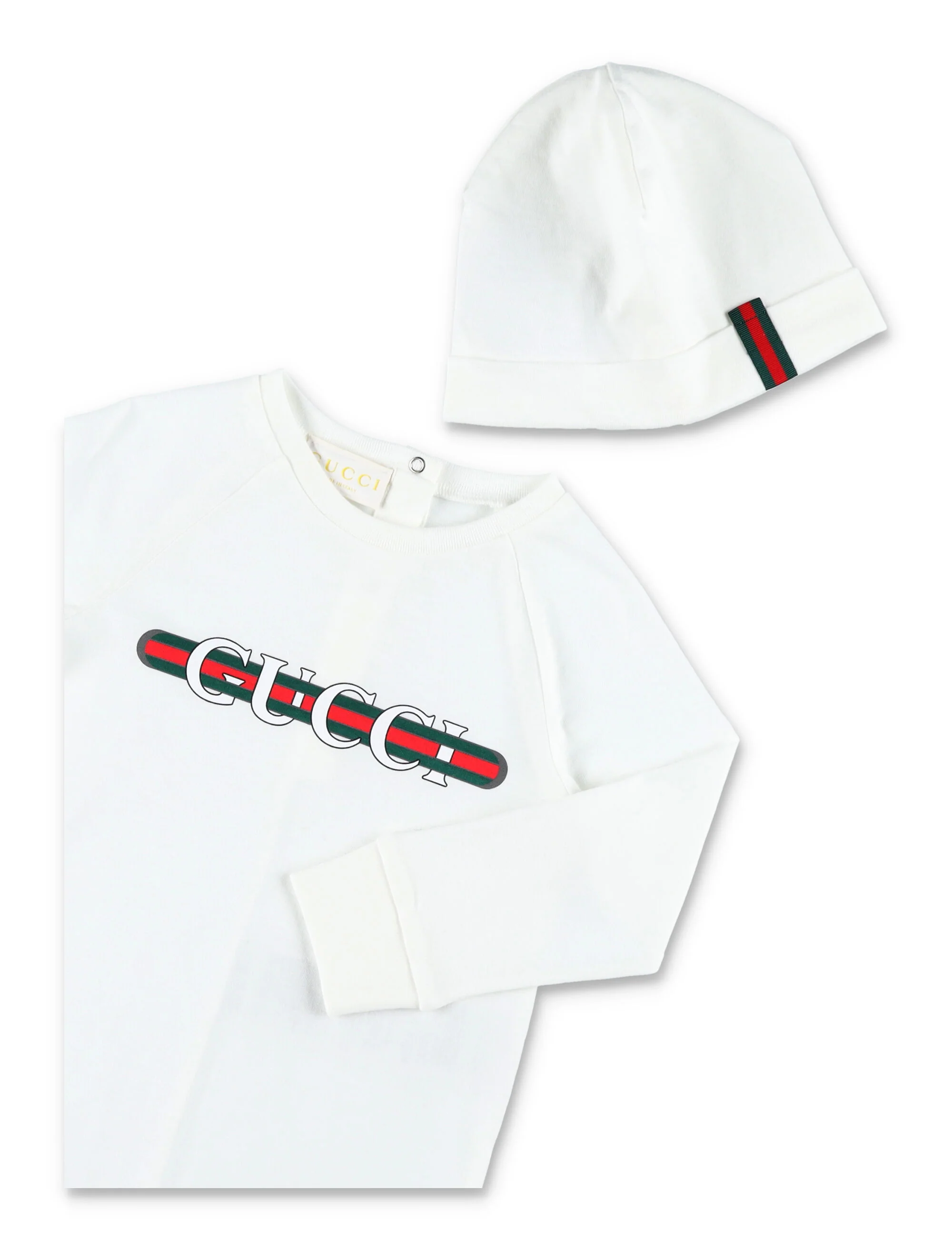 Gucci Baby Cotton Gift Set New Whit