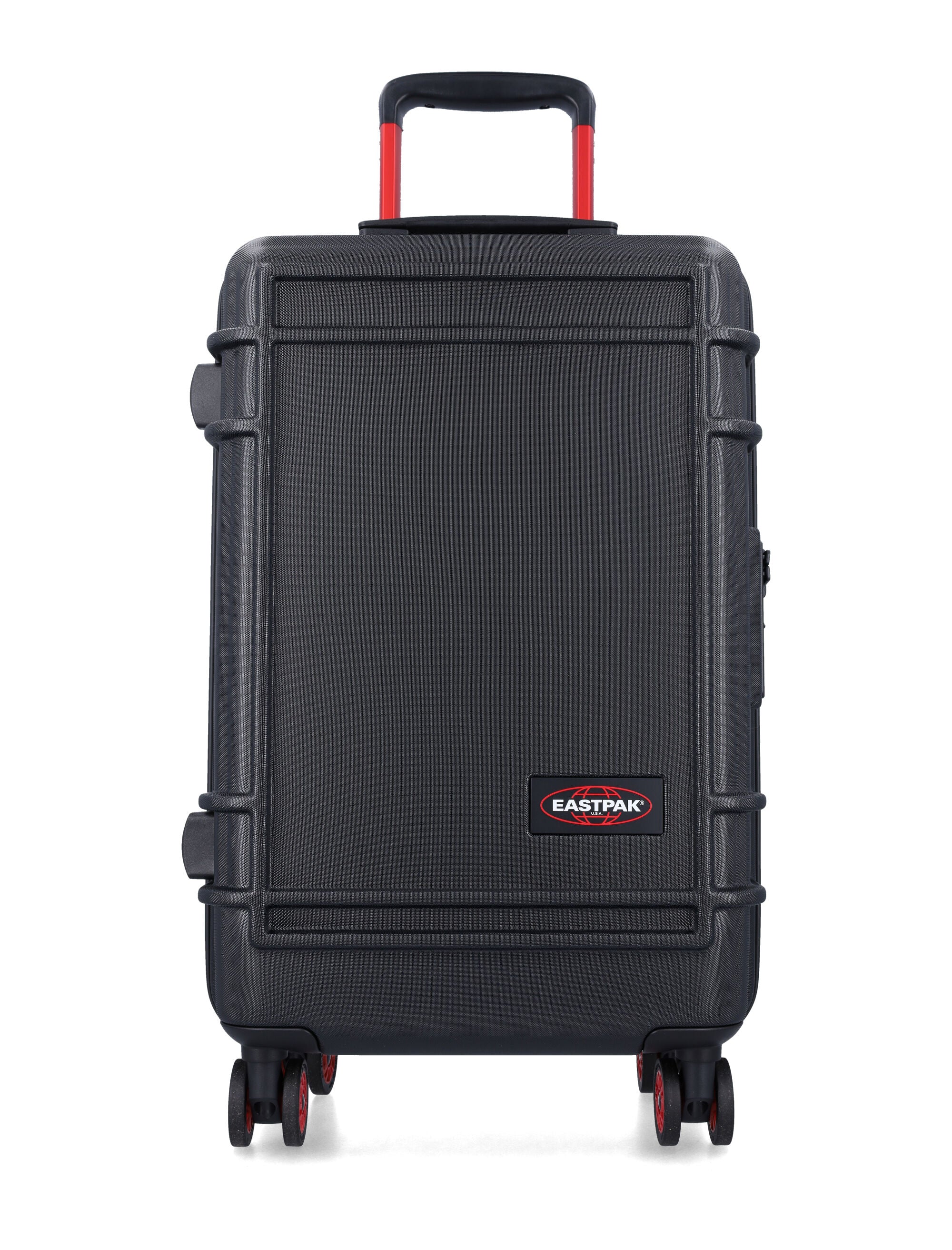 Eastpak Resistr Zip Cabin Suitcase Black Polycarbonate Luggage
