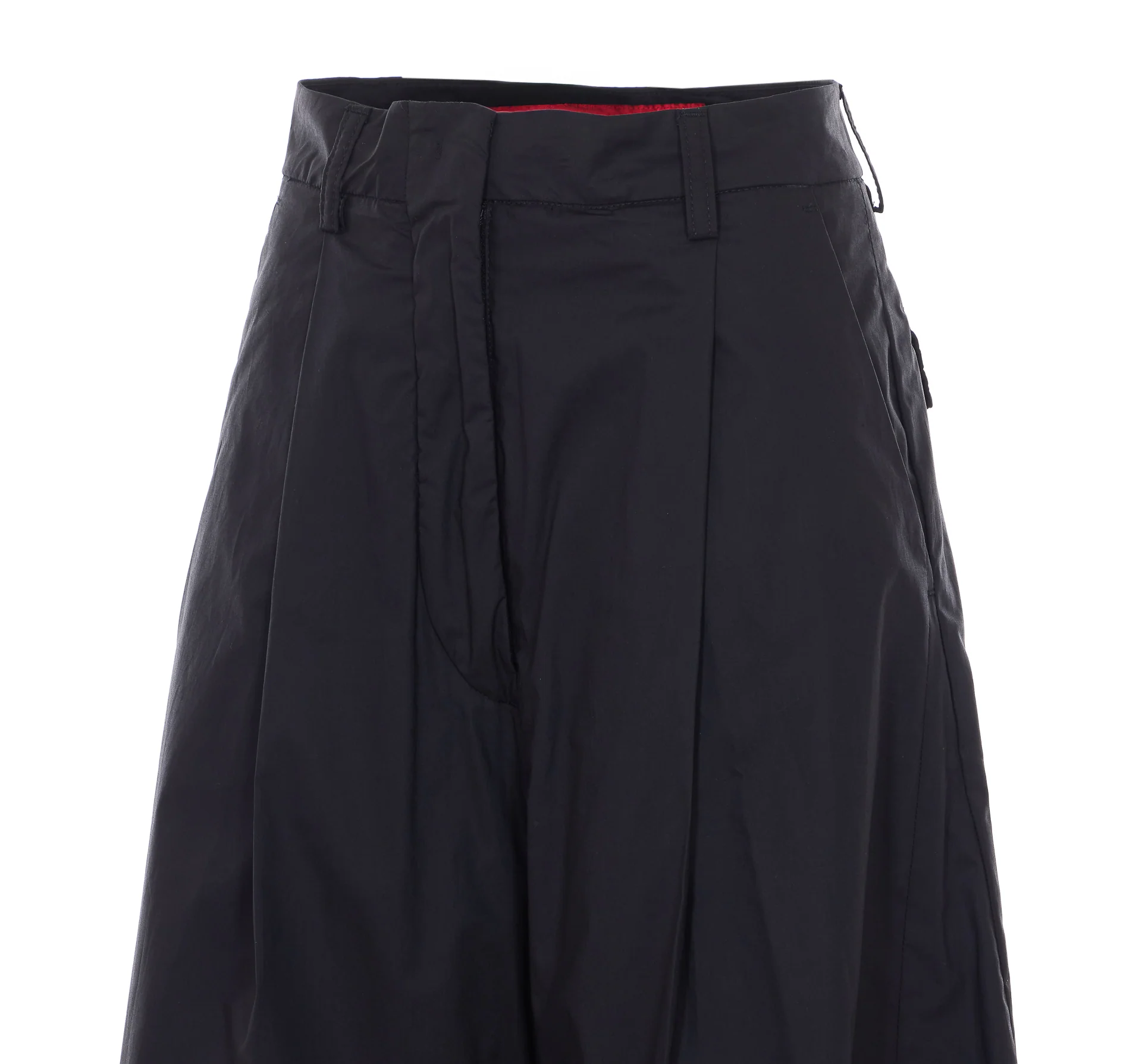 THE LATEST Trousers Black Cotton