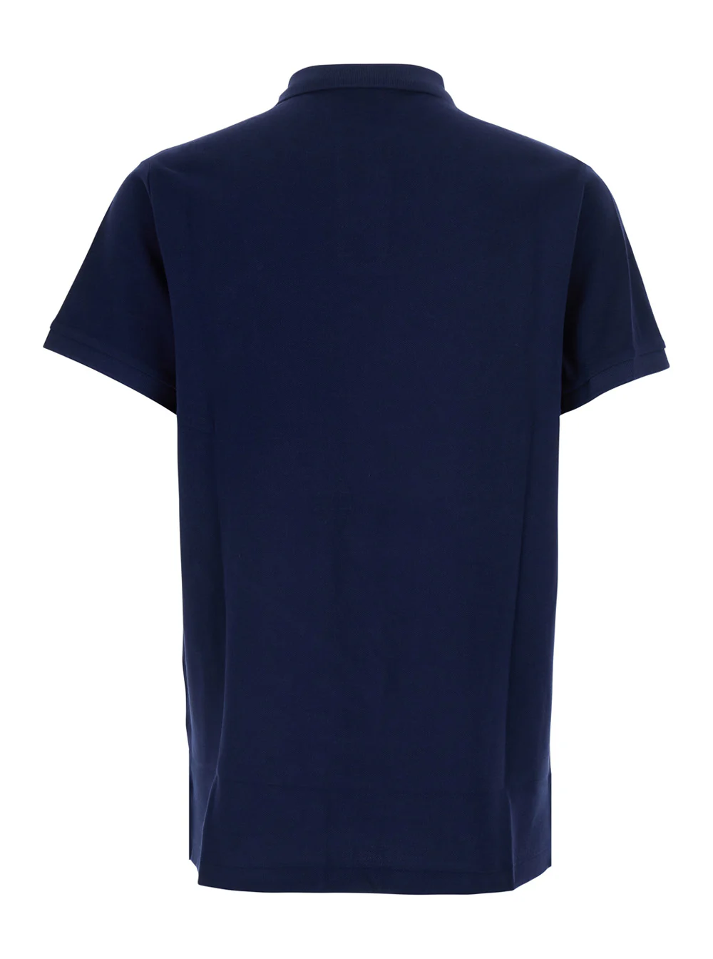 Polo Ralph Lauren Custom Fit Blue Polo Shirt With Maxi Pony On The Front And Numeric Logo Sleeve Cotton For Men Blu Tshirts
