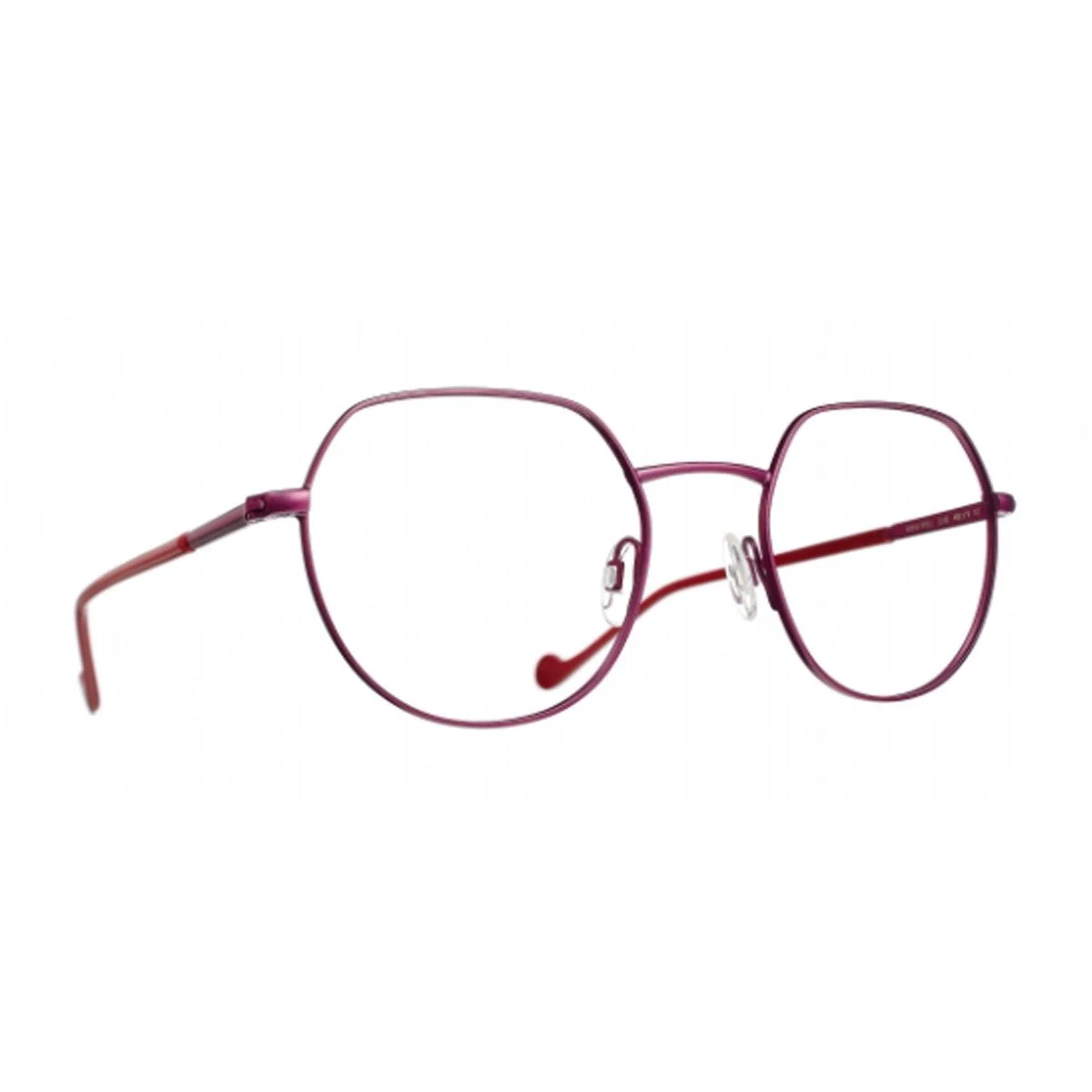 Caroline Abram Mini Veli Red Metallo Optical Frames