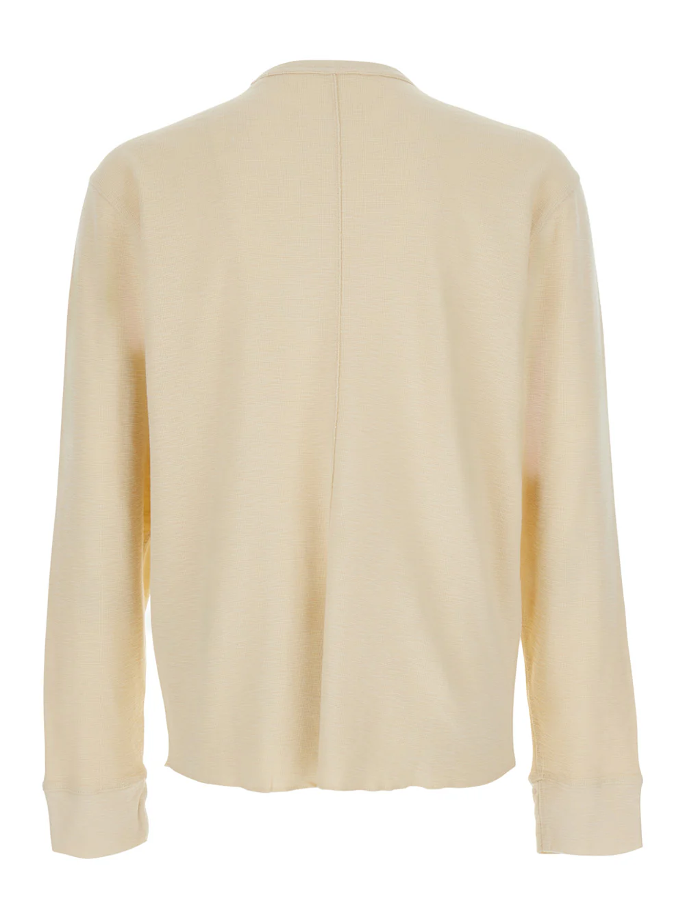 Sunflower Waffle Tee Ls Is A Long-Sleeve Shirt With Round Neckline And Front Logo. Composition Cotton. Beige. Gender Woman. Jersey
