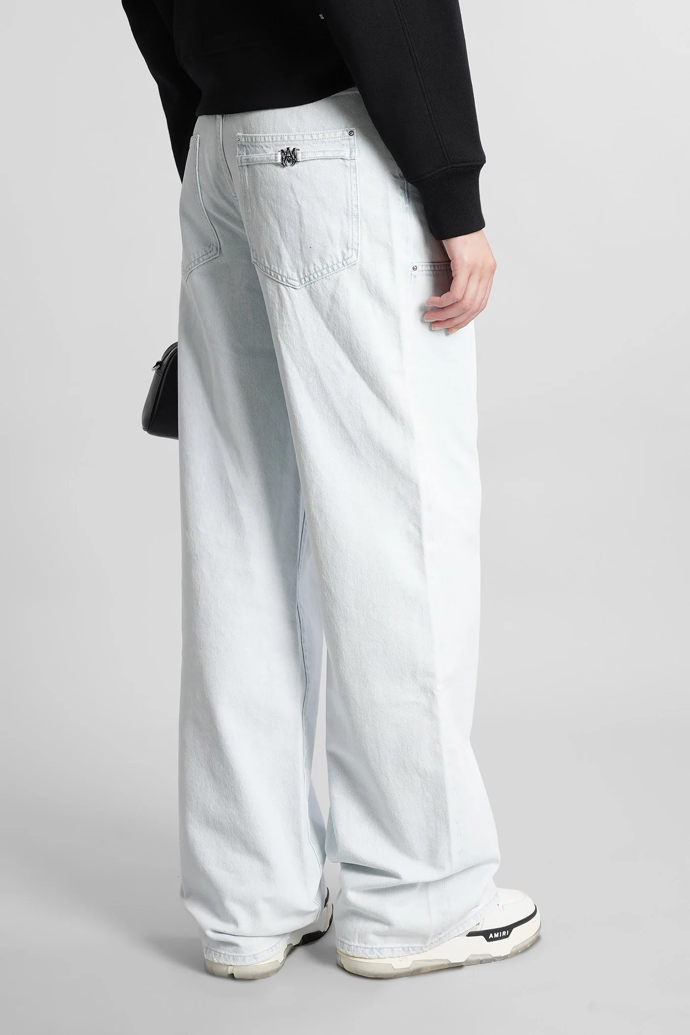Amiri Jeans in cyan denim Abbigliamento