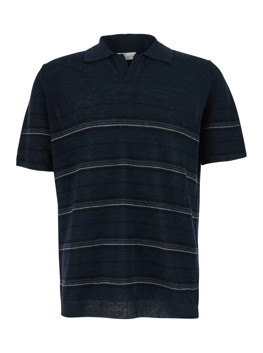 Roberto Collina Riga Cotone - Blue T-Shirt With Round Neck And Short Sleeves For Men Blu Tshirts Polo Shirts