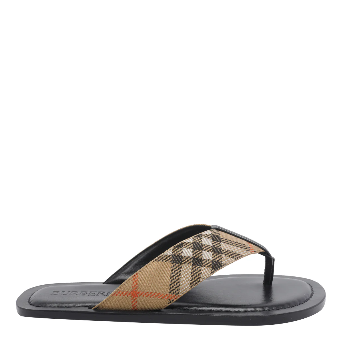 Burberry Sandals Beige Fabric/rubber Sole
