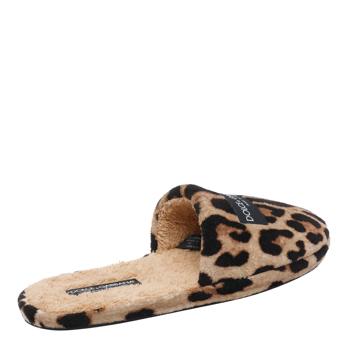 Dolce & Gabbana Sandals Brown Fabric/rubber Sole