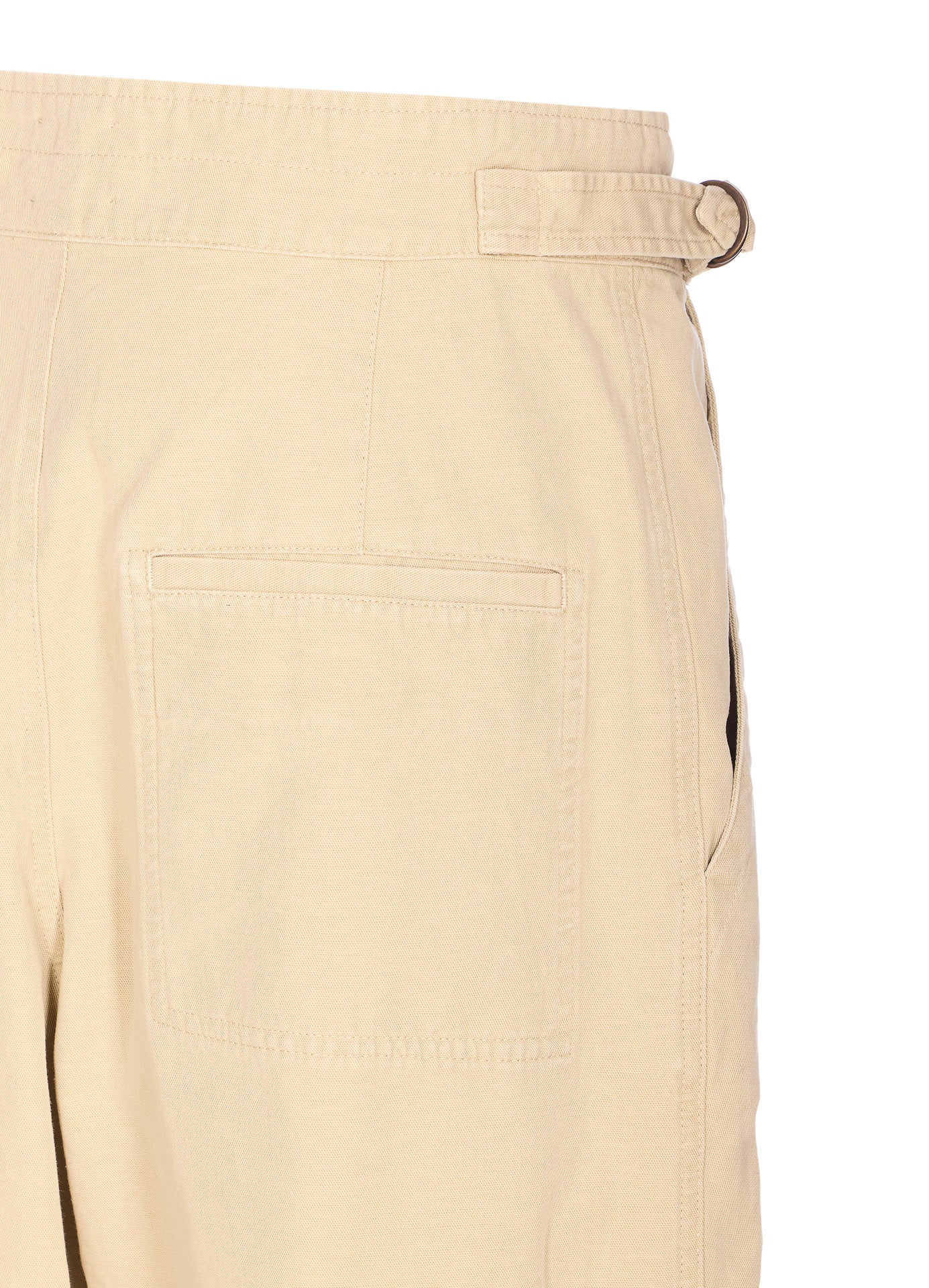 Isabel Marant Etoile Trousers Beige Cotton