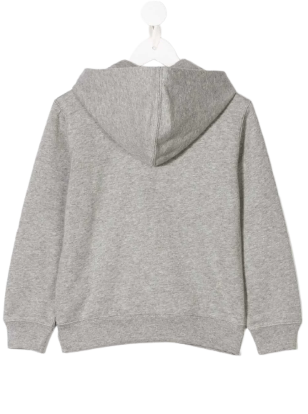 Polo Ralph Lauren Kids Grey Hoodie With Logo Cotton Boy Polyester Sweatshirts
