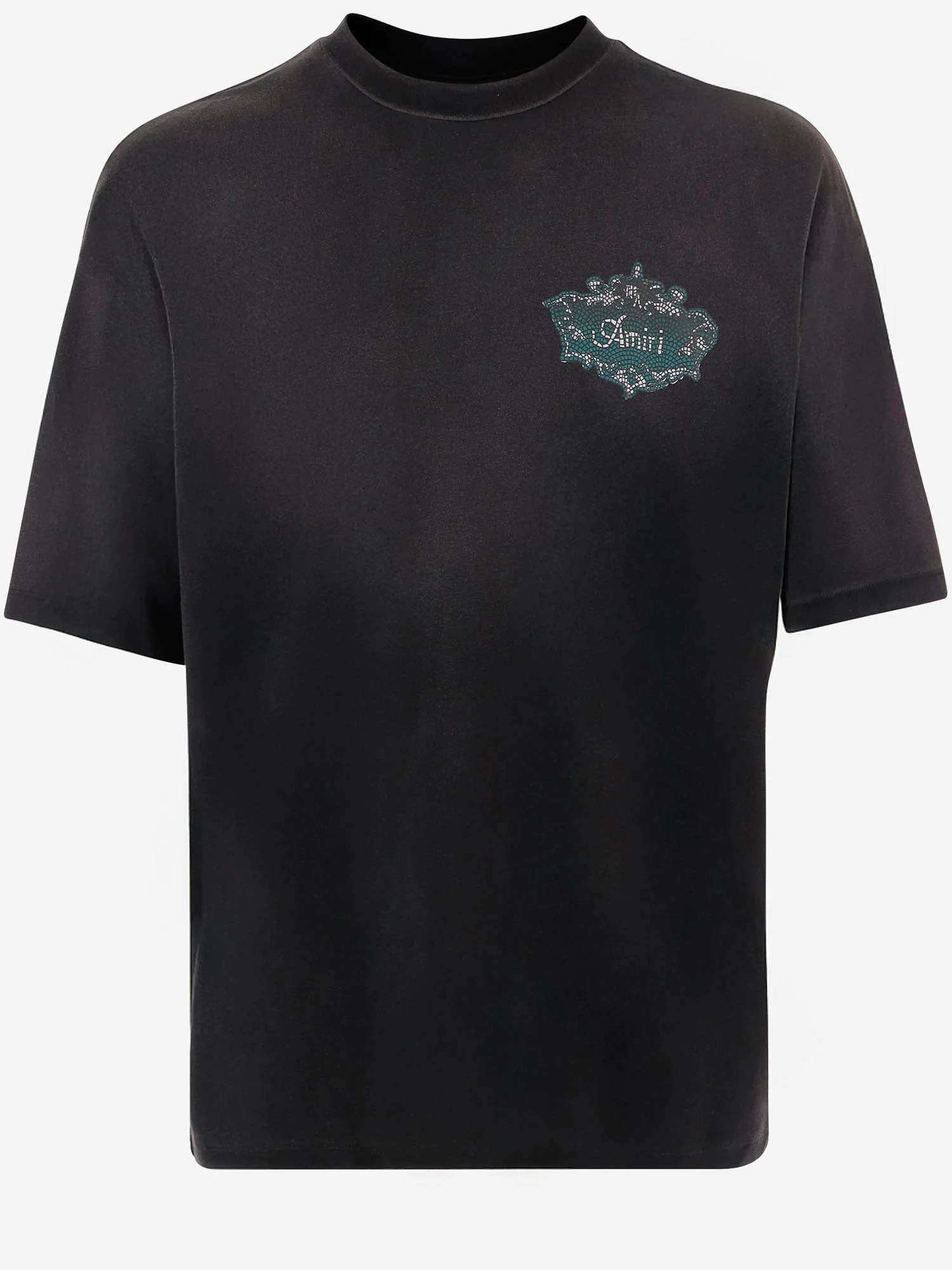 Amiri T-shirts and Polos Black Cotton