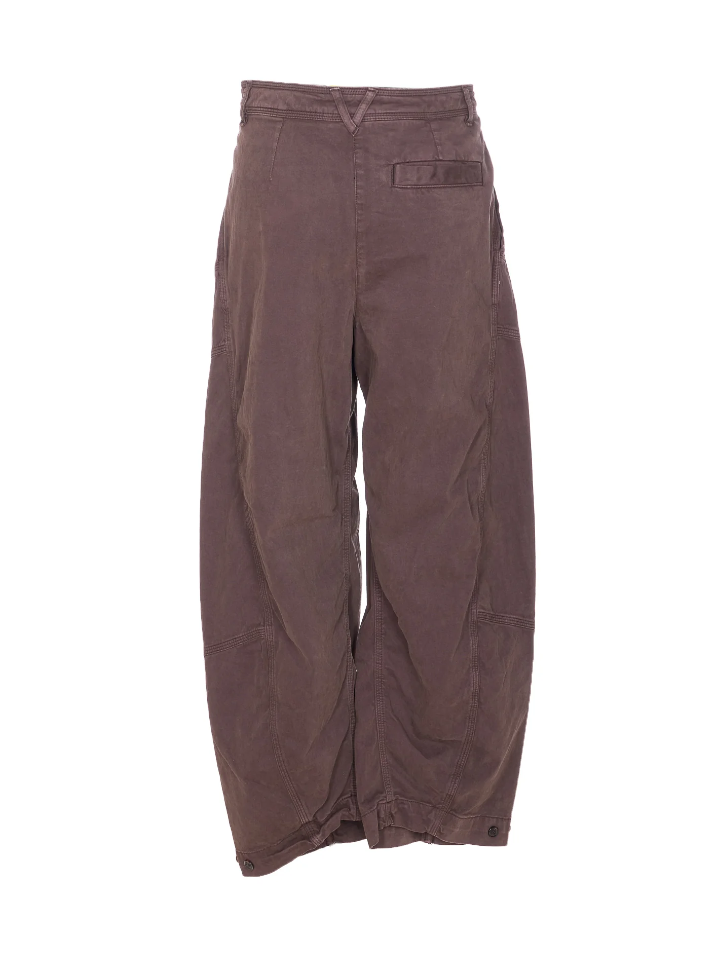 Pinko Trousers Brown Cotton