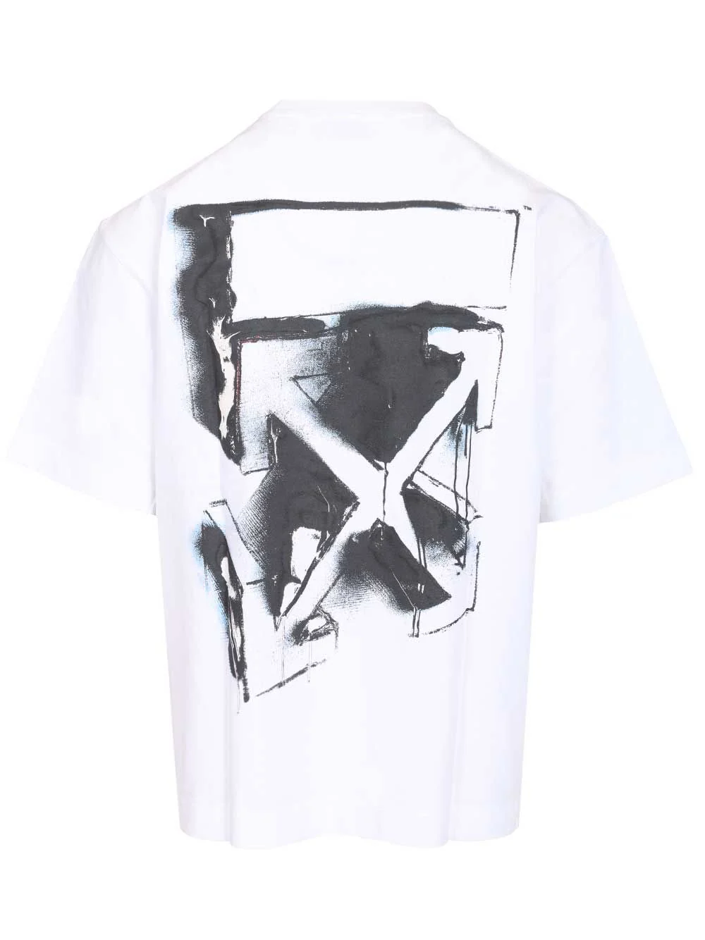 Off-White Arrow 3D spray T-shirt White Cotton